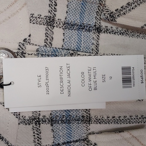 Veronica Beard Nikolai Cropped Puffed Sleeve Jacket - Picture 7 of 16